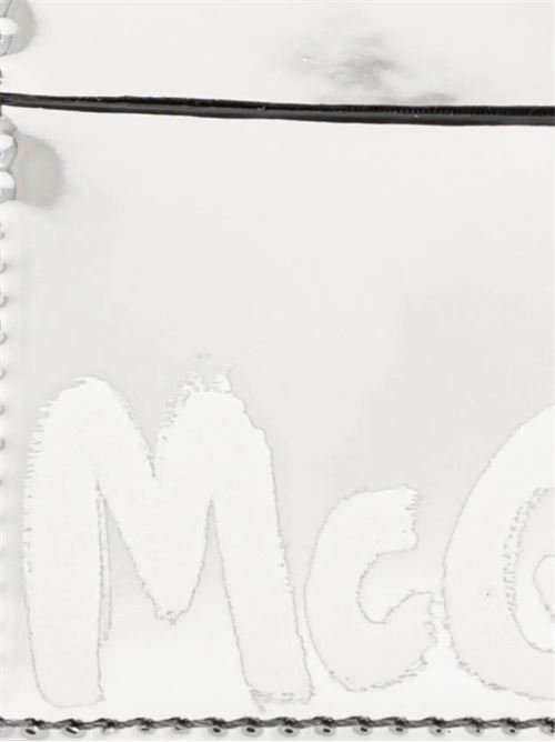 silver-tone glossy finish card Alexander McQueen | 7362301AATE1402